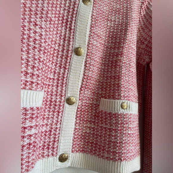 J CREW Popcorn Stitch Cardigan Sweater - Picture 10 of 14